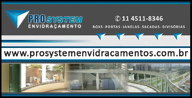 Envidraçamento de sacadas sp - prosystem